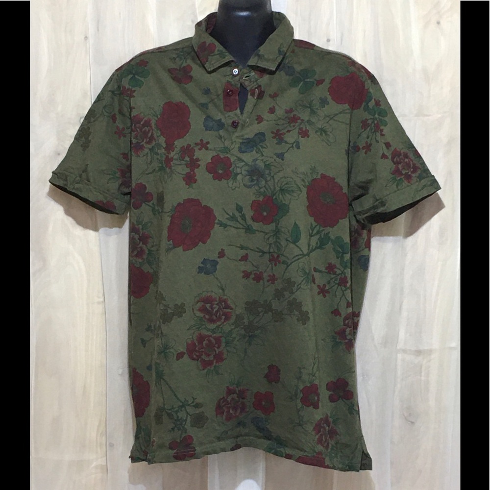 Valentino marini polo, floral t-shirt Medium - Picture 1 of 3